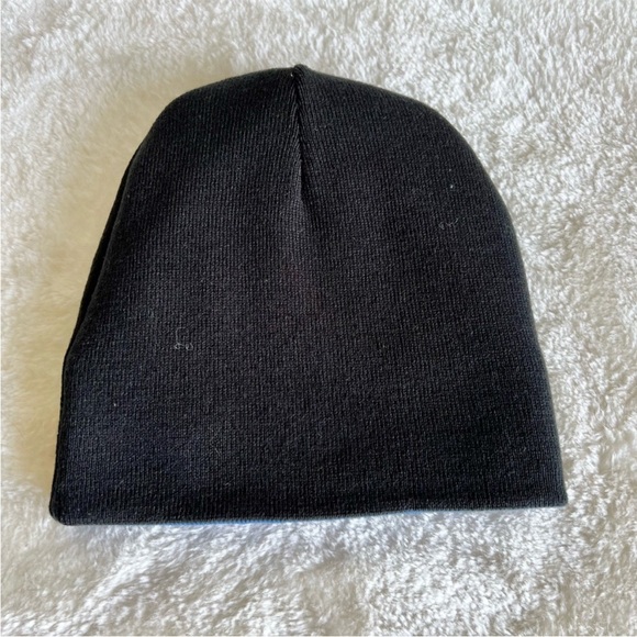 BLUE ORIGIN Blue Black Reversible Toque Hat Knit Logo - Picture 4 of 5